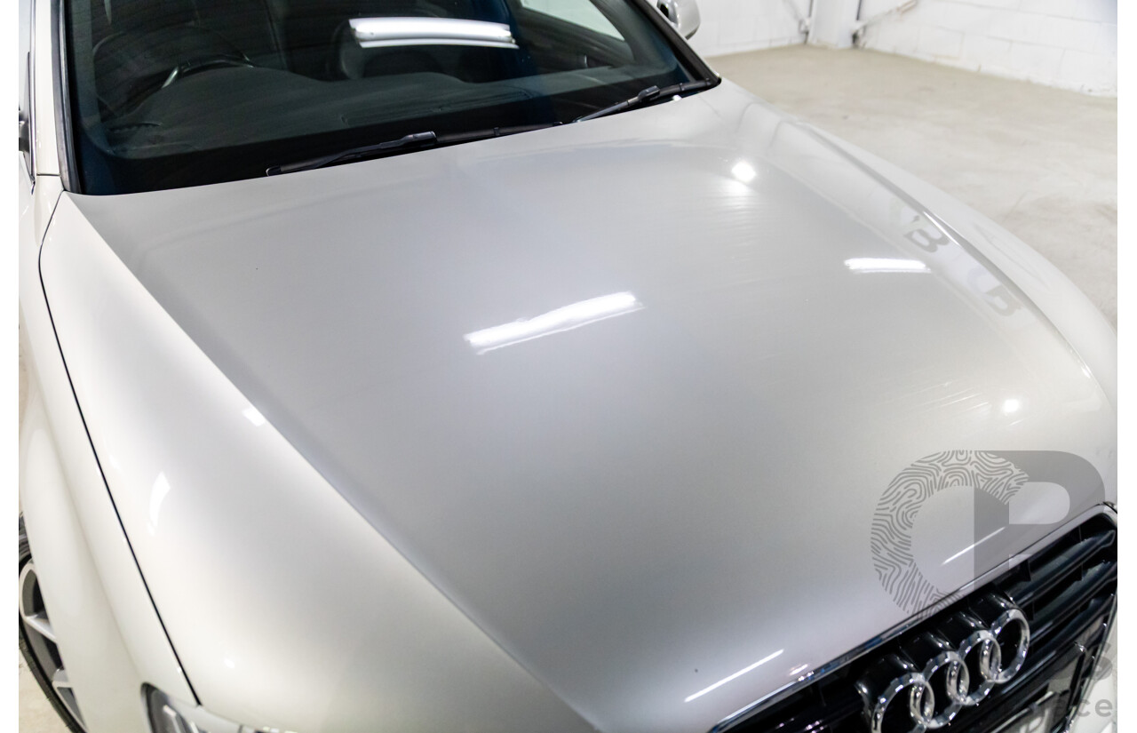 6/2015 Audi A4 2.0 TFSI Ambition Quattro B8 (8K) MY15 4d Sedan Cuvee Silver Metallic Turbo 2.0L