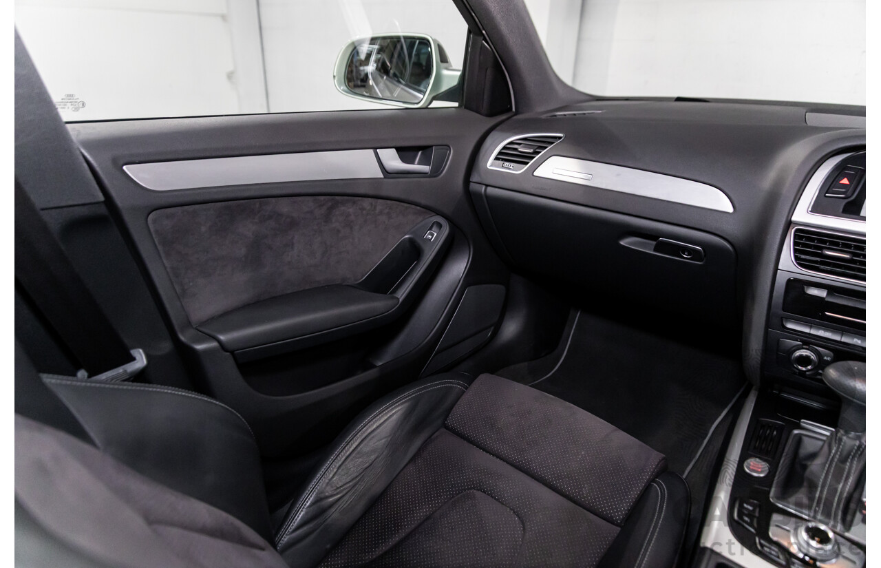 6/2015 Audi A4 2.0 TFSI Ambition Quattro B8 (8K) MY15 4d Sedan Cuvee Silver Metallic Turbo 2.0L