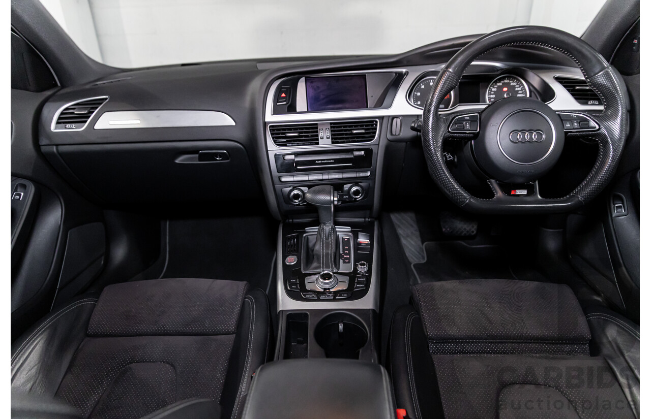 6/2015 Audi A4 2.0 TFSI Ambition Quattro B8 (8K) MY15 4d Sedan Cuvee Silver Metallic Turbo 2.0L
