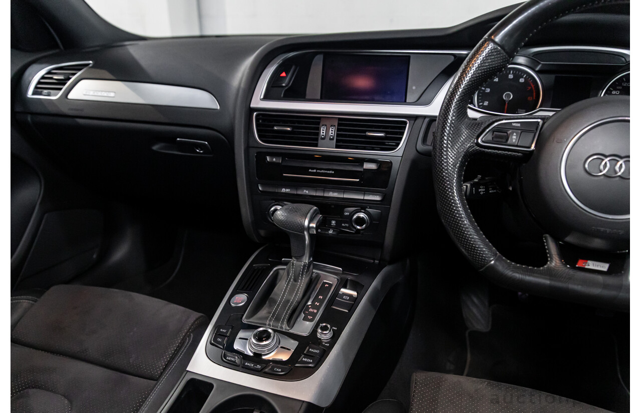 6/2015 Audi A4 2.0 TFSI Ambition Quattro B8 (8K) MY15 4d Sedan Cuvee Silver Metallic Turbo 2.0L