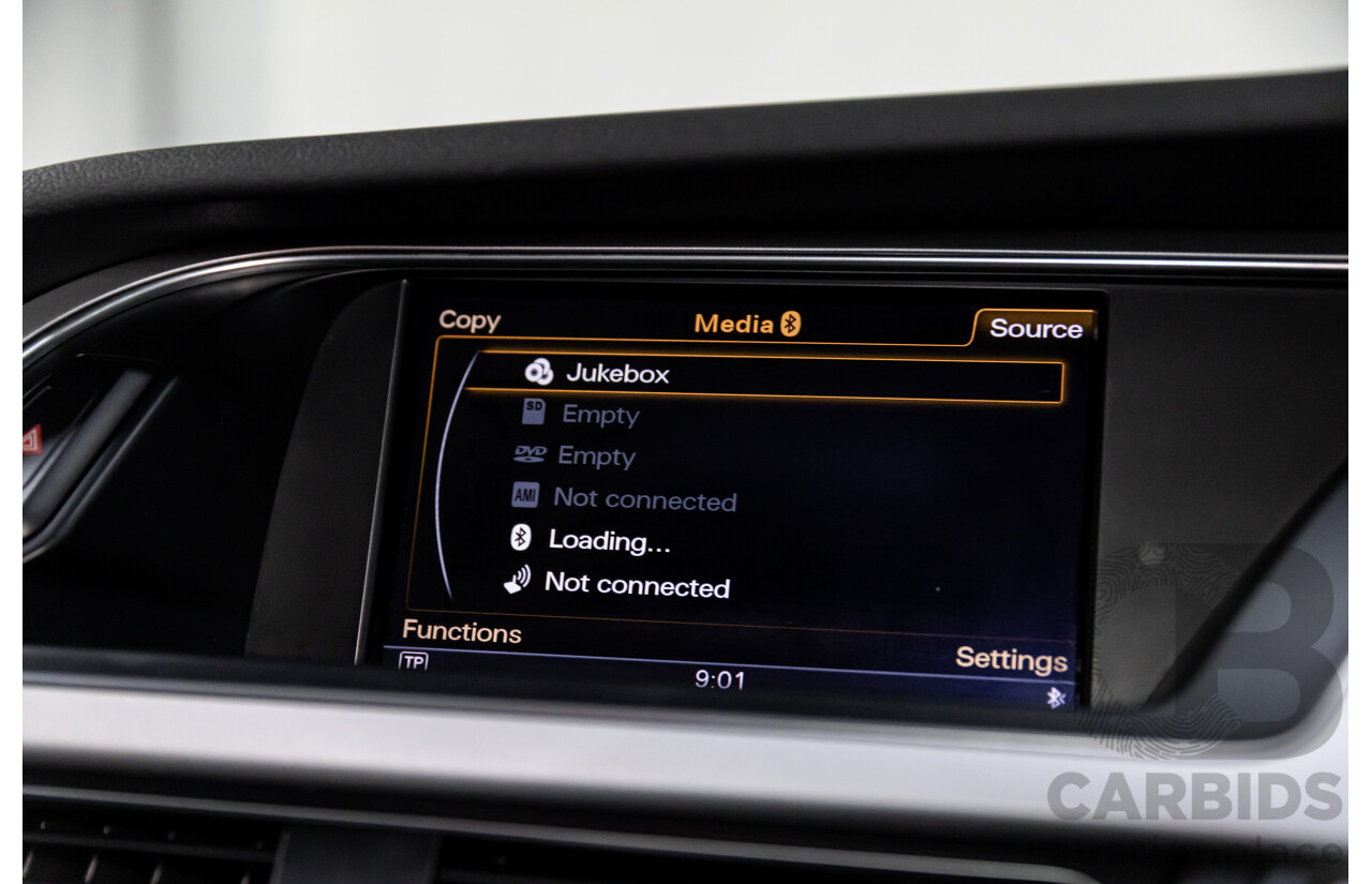 6/2015 Audi A4 2.0 TFSI Ambition Quattro B8 (8K) MY15 4d Sedan Cuvee Silver Metallic Turbo 2.0L