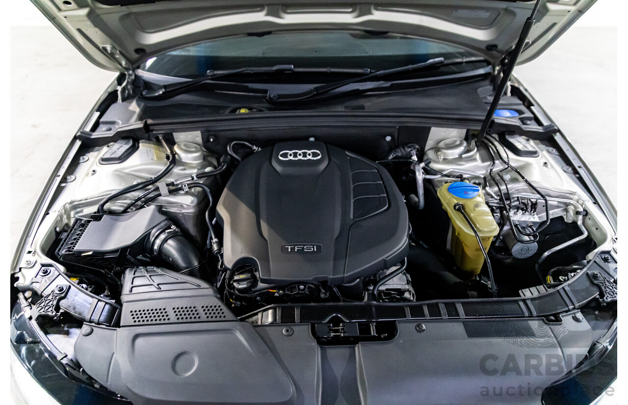 6/2015 Audi A4 2.0 TFSI Ambition Quattro B8 (8K) MY15 4d Sedan Cuvee Silver Metallic Turbo 2.0L