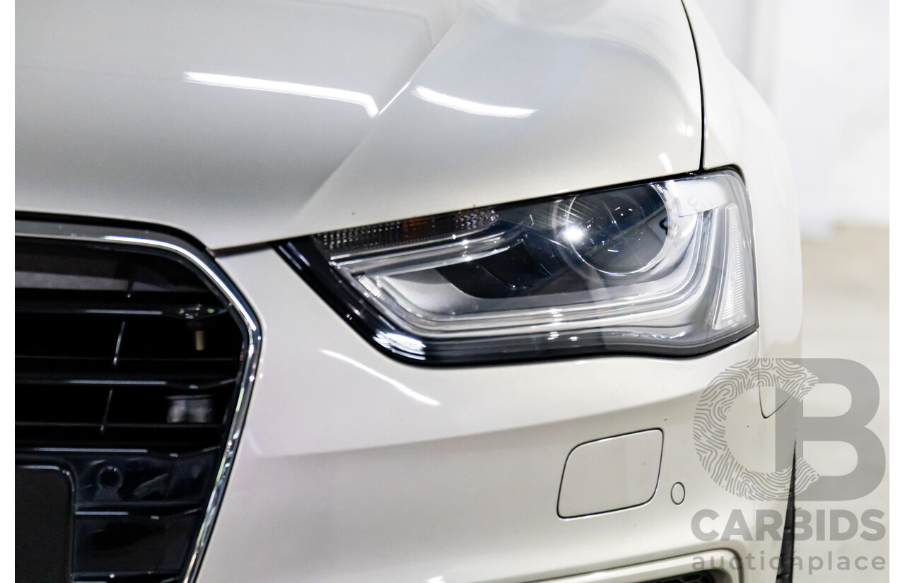 6/2015 Audi A4 2.0 TFSI Ambition Quattro B8 (8K) MY15 4d Sedan Cuvee Silver Metallic Turbo 2.0L