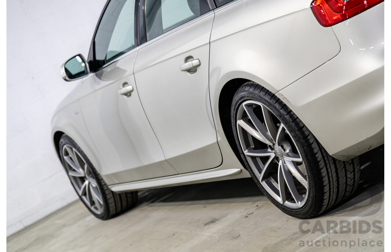 6/2015 Audi A4 2.0 TFSI Ambition Quattro B8 (8K) MY15 4d Sedan Cuvee Silver Metallic Turbo 2.0L