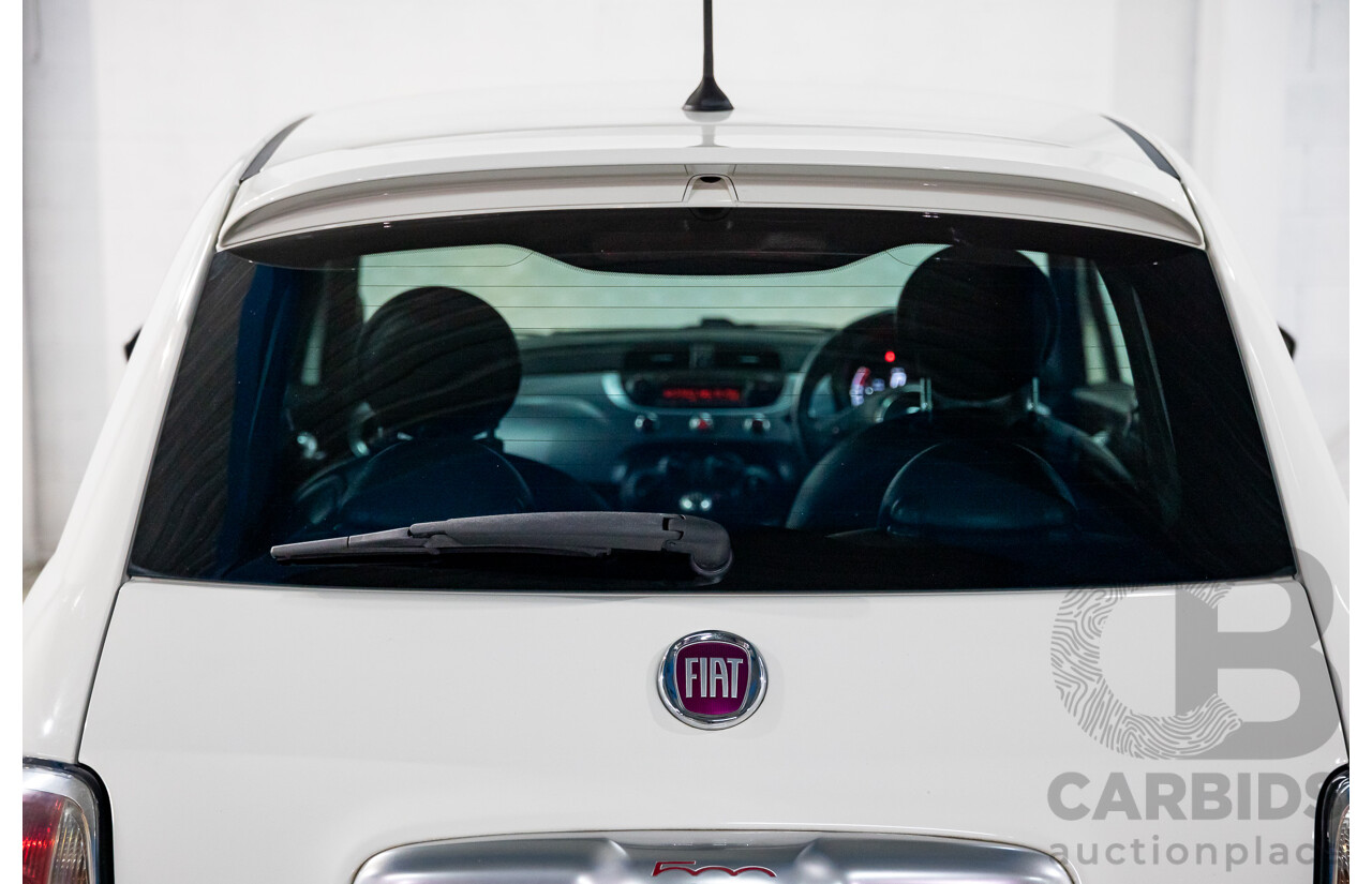 1/2015 Fiat 500 S MY14 3d Hatchback Gelato White Pastel 1.4L