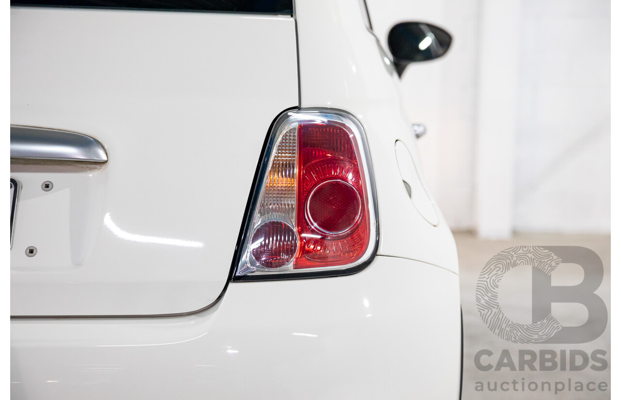 1/2015 Fiat 500 S MY14 3d Hatchback Gelato White Pastel 1.4L