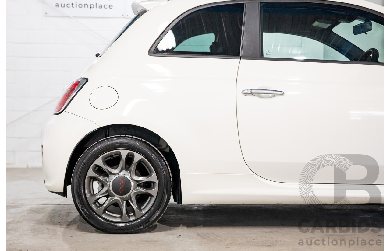 1/2015 Fiat 500 S MY14 3d Hatchback Gelato White Pastel 1.4L