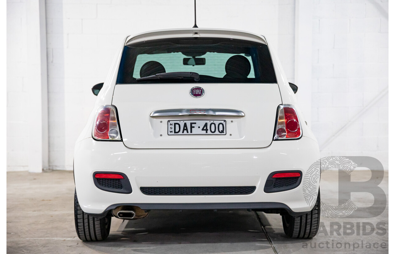 1/2015 Fiat 500 S MY14 3d Hatchback Gelato White Pastel 1.4L