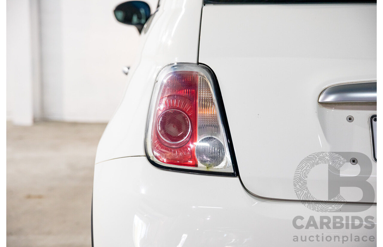 1/2015 Fiat 500 S MY14 3d Hatchback Gelato White Pastel 1.4L