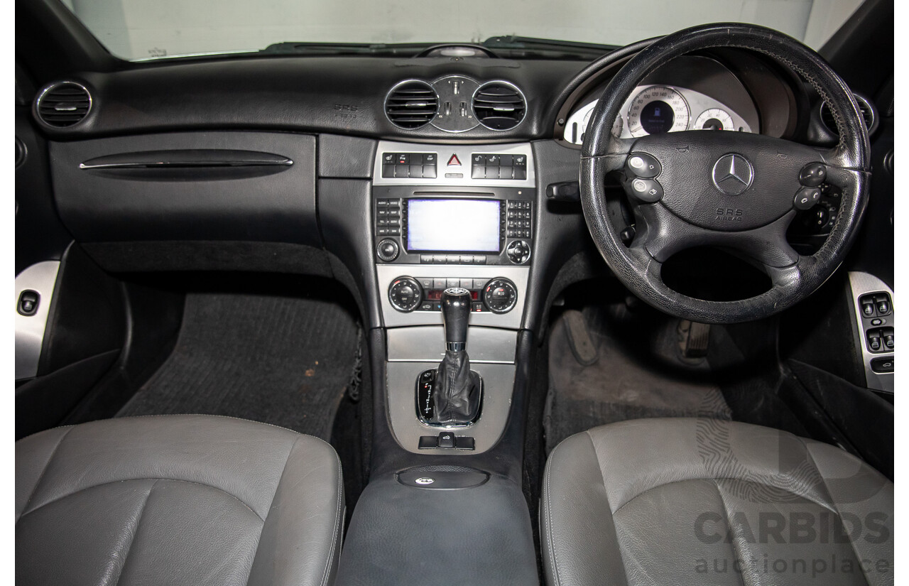 11/2005 Mercedes-Benz CLK350 Avantgarde C209 MY06 2d Cabriolet Bright Silver Metallic V6 3.5L