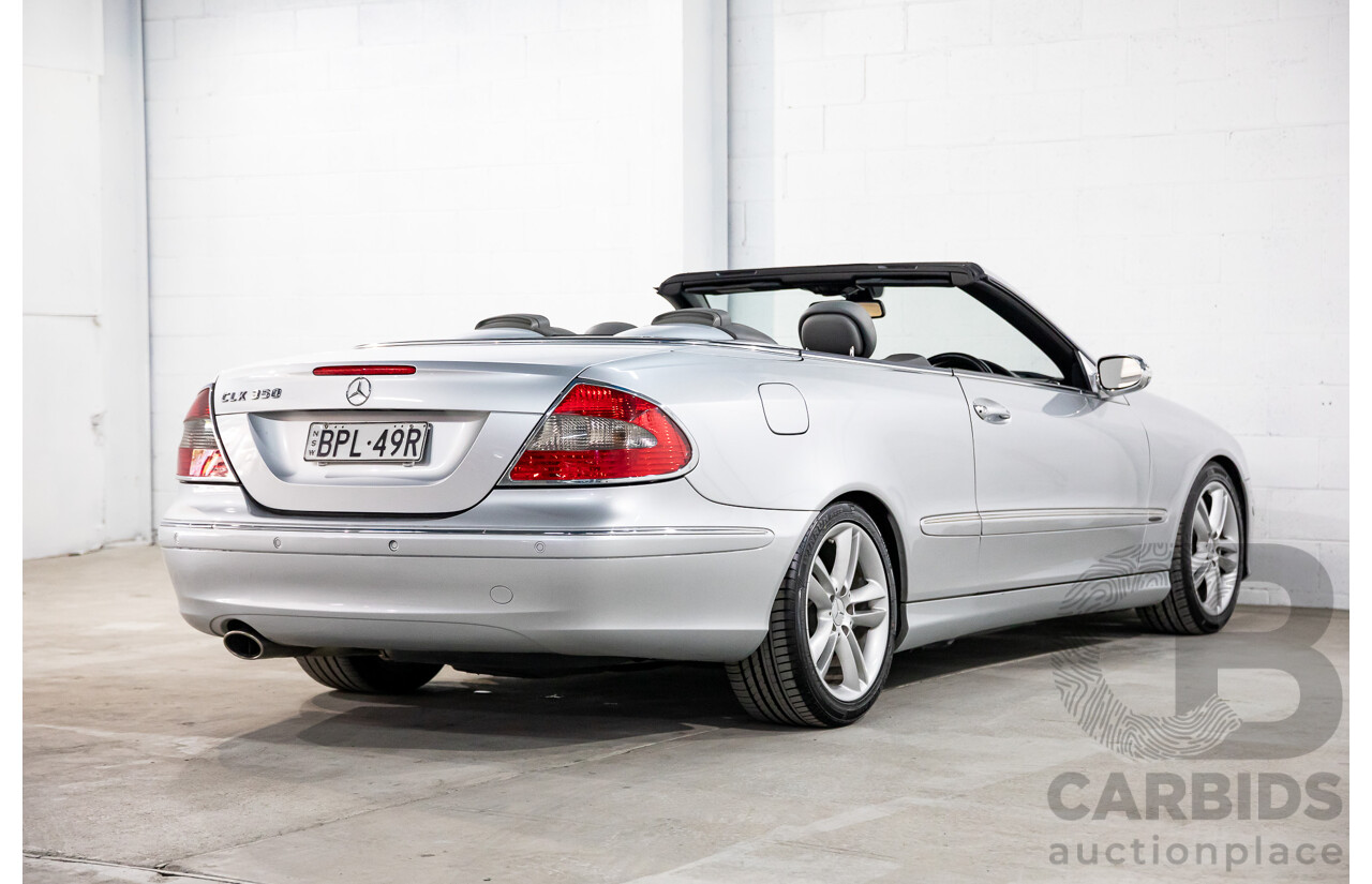 11/2005 Mercedes-Benz CLK350 Avantgarde C209 MY06 2d Cabriolet Bright Silver Metallic V6 3.5L