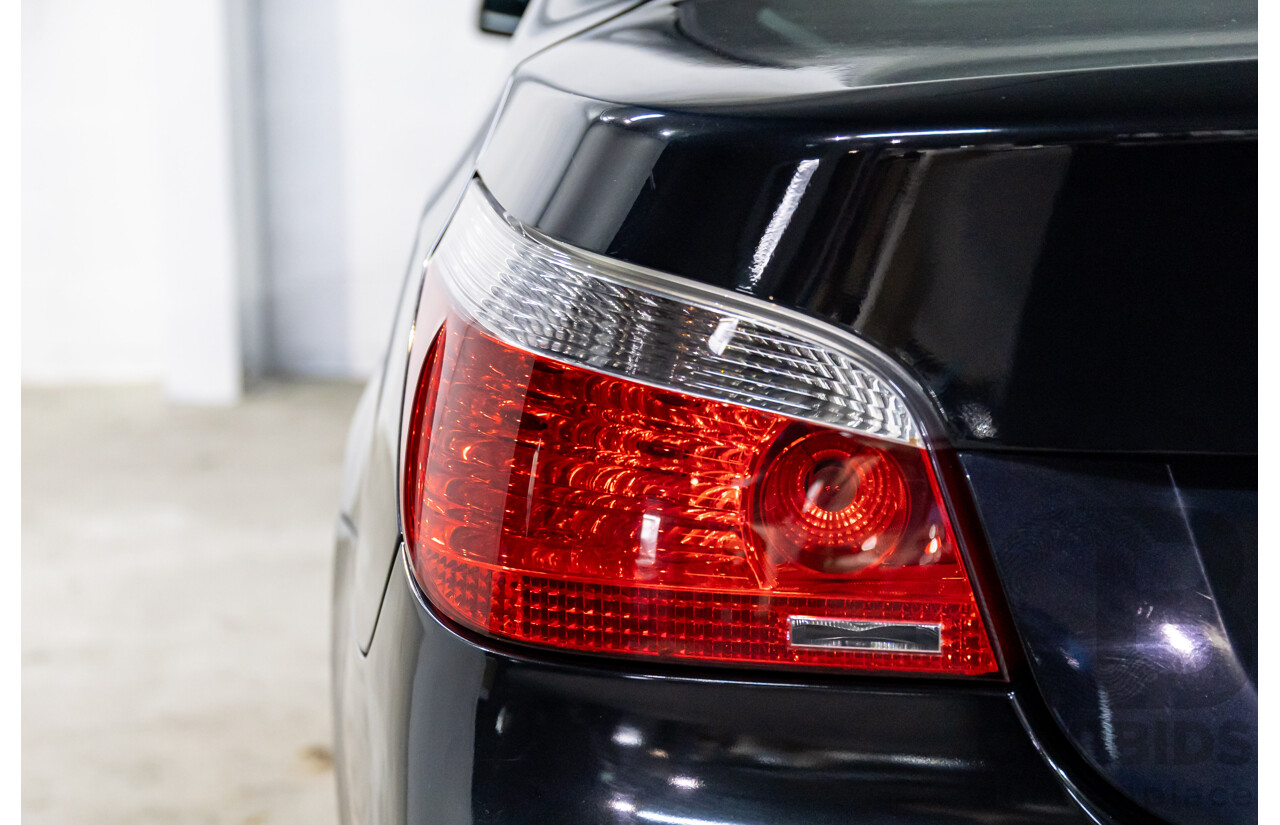 10/2005 BMW 530i E60 4d Sedan Sapphire Black Metallic 3.0L
