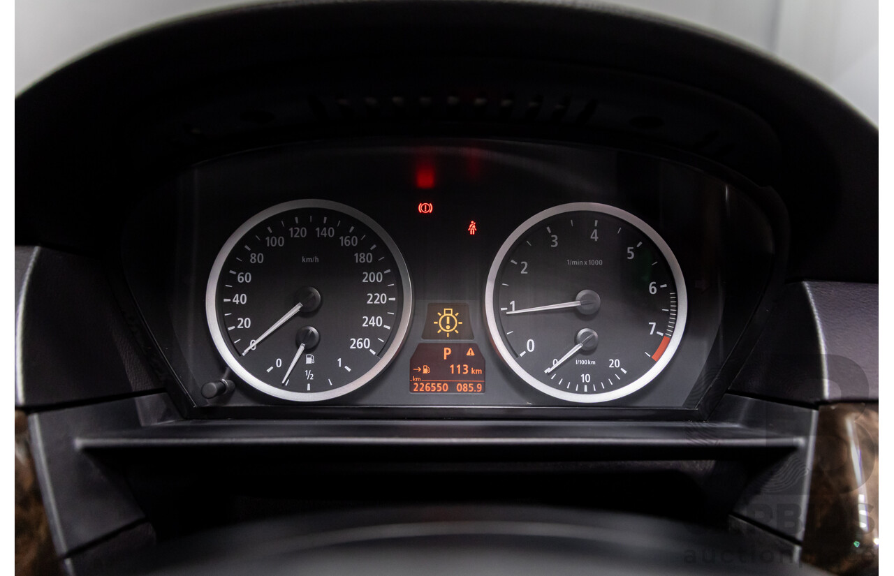 10/2005 BMW 530i E60 4d Sedan Sapphire Black Metallic 3.0L