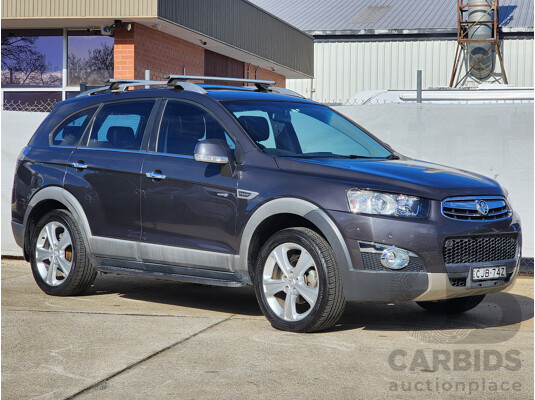 7/2012 Holden Captiva 7 LX (4x4) CG SERIES II 4d Wagon Grey 2.2L