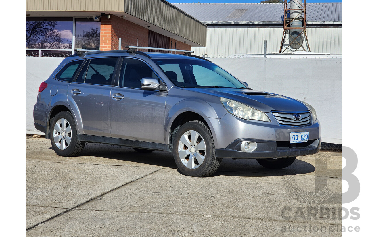 8/2011 Subaru Outback 2.0D MY11 4d Wagon Grey 2.0L