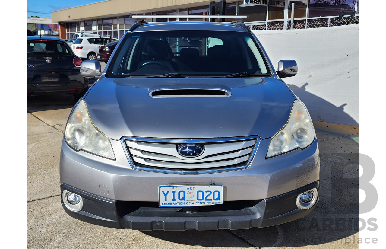 8/2011 Subaru Outback 2.0D MY11 4d Wagon Grey 2.0L