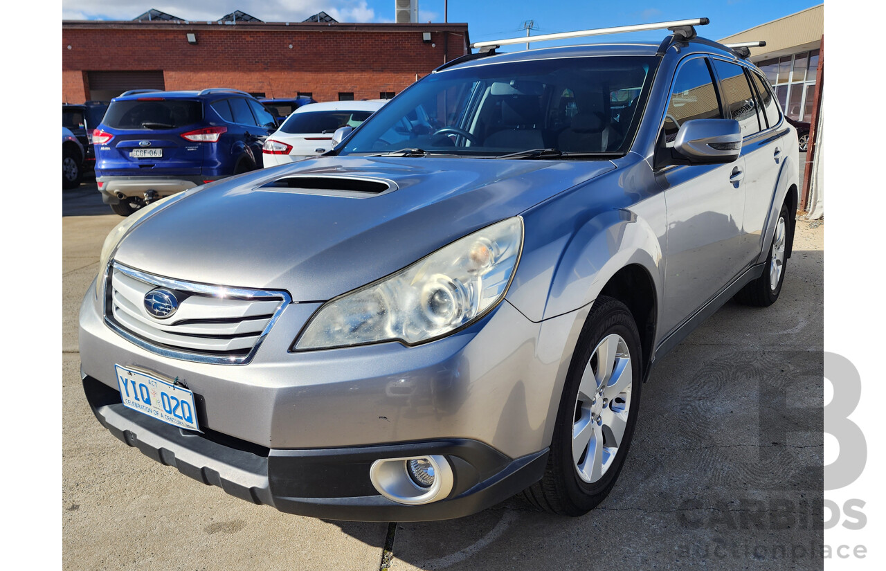 8/2011 Subaru Outback 2.0D MY11 4d Wagon Grey 2.0L