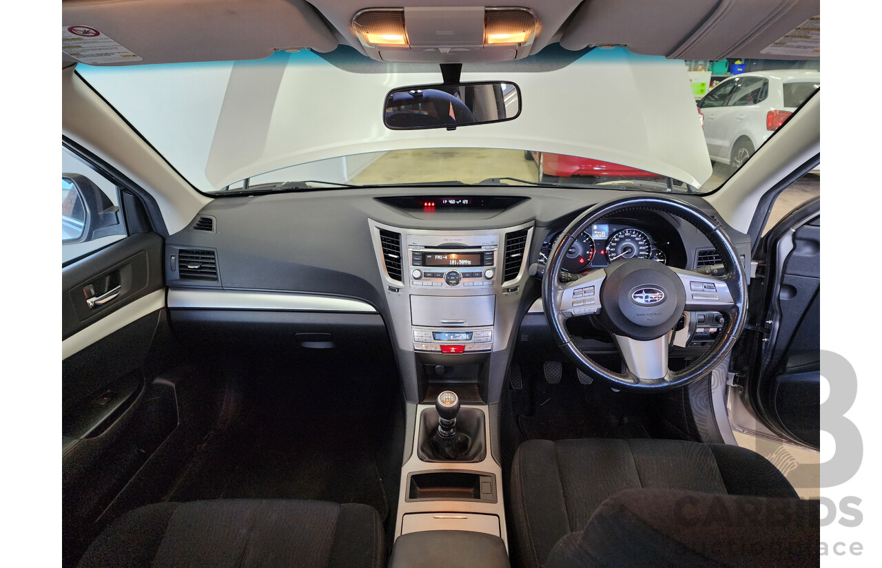8/2011 Subaru Outback 2.0D MY11 4d Wagon Grey 2.0L