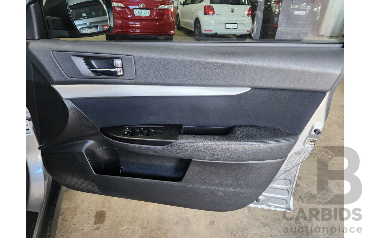 8/2011 Subaru Outback 2.0D MY11 4d Wagon Grey 2.0L