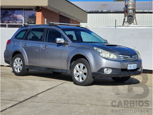 8/2011 Subaru Outback 2.0D MY11 4d Wagon Grey 2.0L