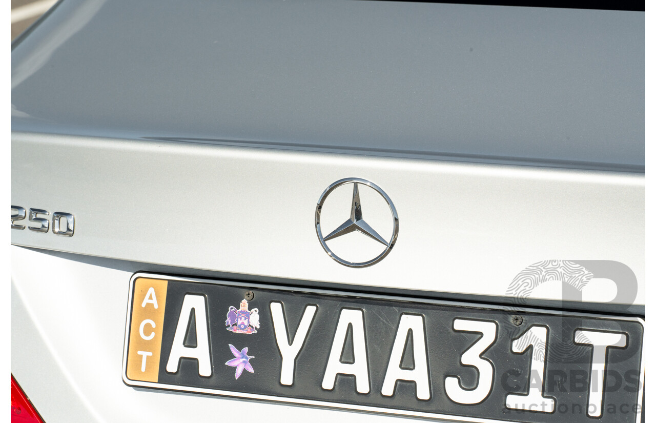 01/2015 Mercedes Benz CLA 250 Sport 4matic (AWD) 117 MY15 4d Coupe Polar Silver Metallic Turbo 2.0L
