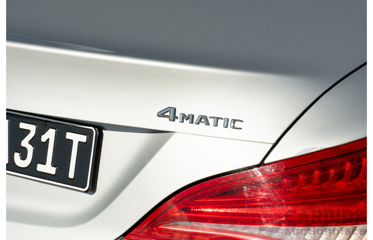 01/2015 Mercedes Benz CLA 250 Sport 4matic (AWD) 117 MY15 4d Coupe Polar Silver Metallic Turbo 2.0L