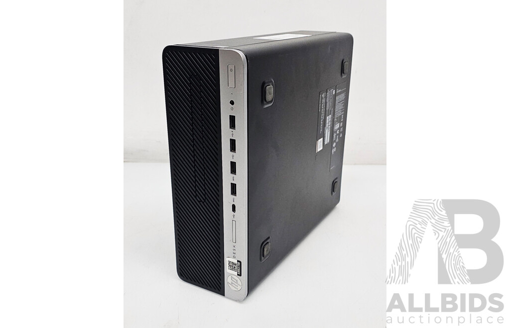 HP (705 G4 SFF) AMD Ryzen 3 PRO 2200G 3.5GHz-3.7GH 4-Core CPU Elitedesk Desktop Computer