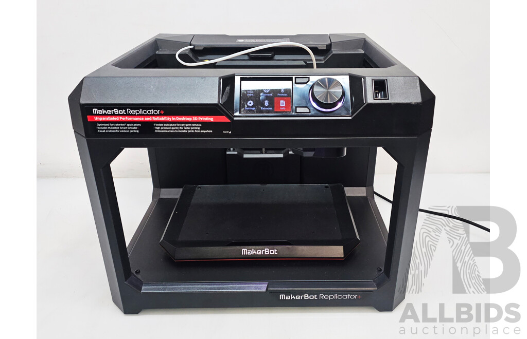 MakerBot (PABH65) Replicator+ 3D Printer