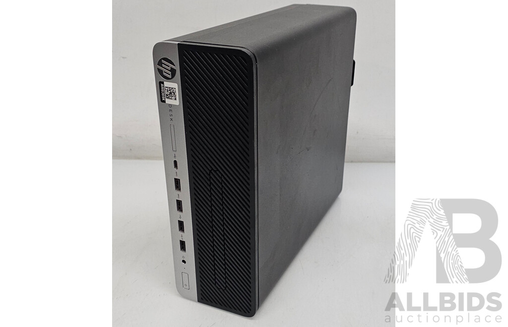 HP (705 G4 SFF) AMD Ryzen 3 PRO 2200G 3.5GHz-3.7GH 4-Core CPU Elitedesk Desktop Computer