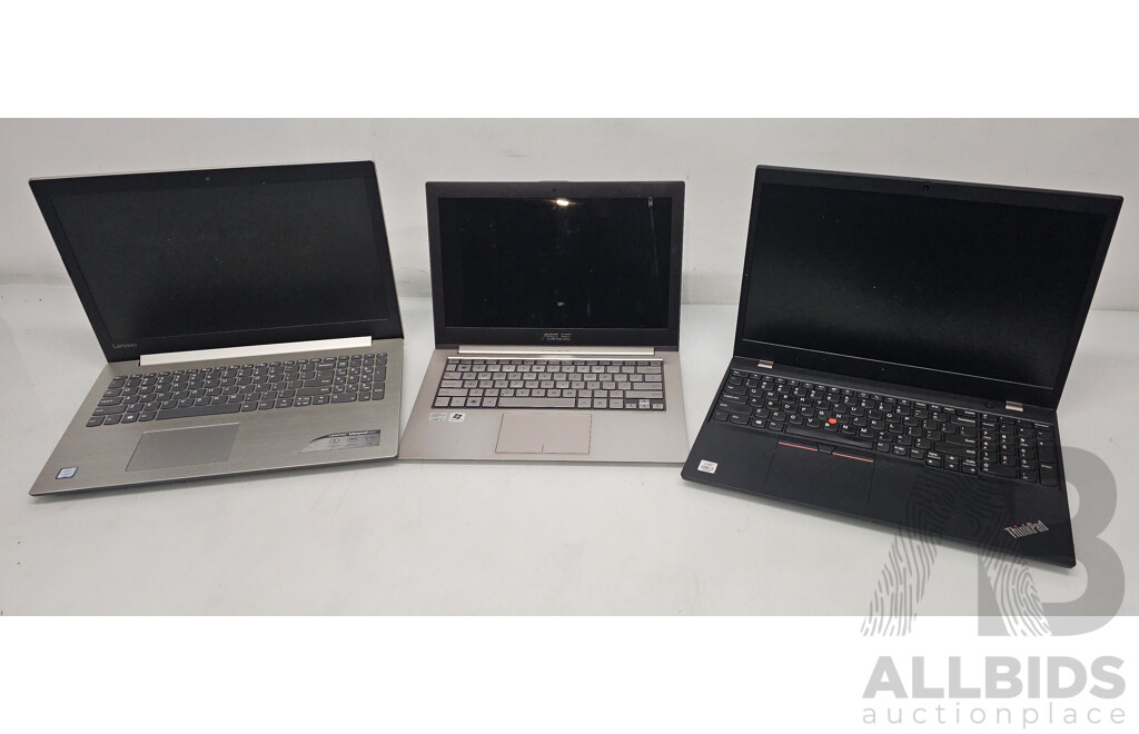 Assorted Lot of Laptops