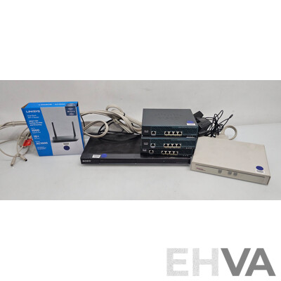 Assorted Lot of Networking Equipment