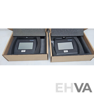 Topaz Systems Inc SigLite LCD 4x3 Signature Pad - Lot of Two