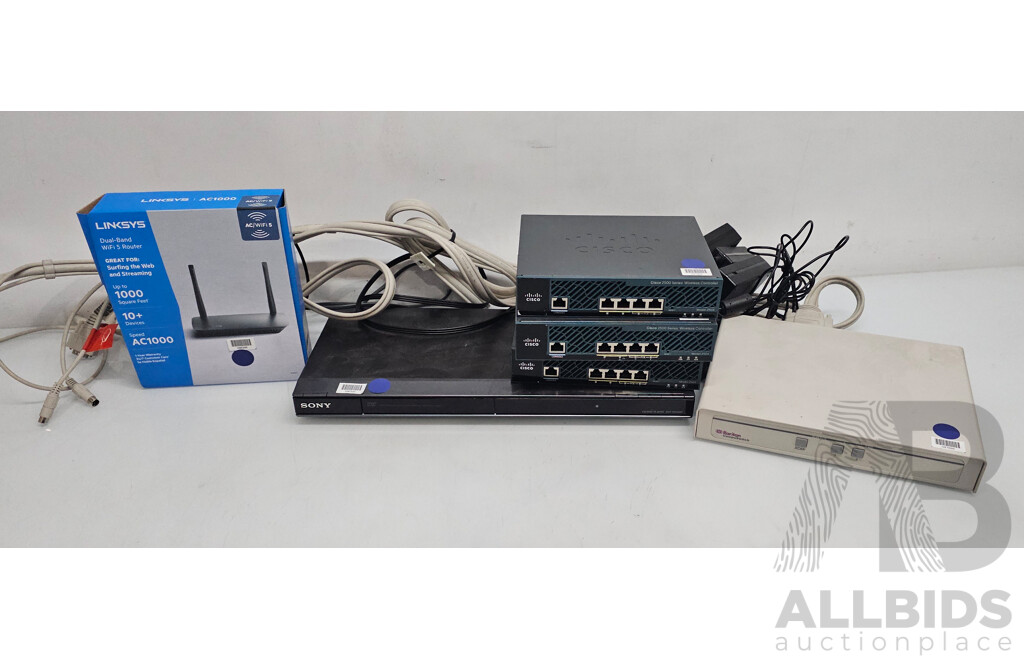 Assorted Lot of Networking Equipment