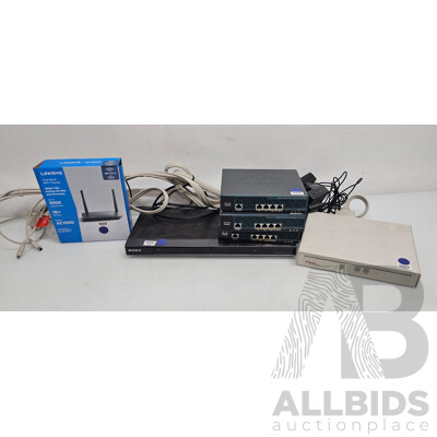 Assorted Lot of Networking Equipment
