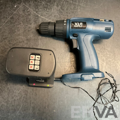 HITACHI TR-12 Router & XU1 XCD-12 Cordless Drill - Lot of 2