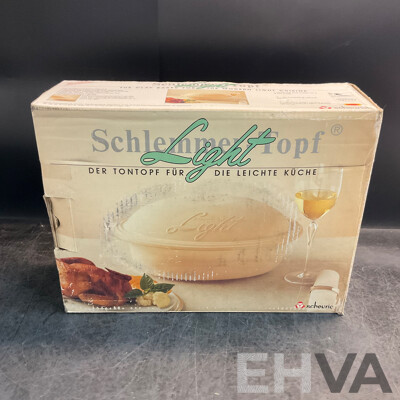 Vintage SCHLEMMER-TOPF Clay Baker Pot
