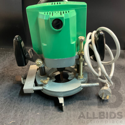 HITACHI TR-12 Router & XU1 XCD-12 Cordless Drill - Lot of 2