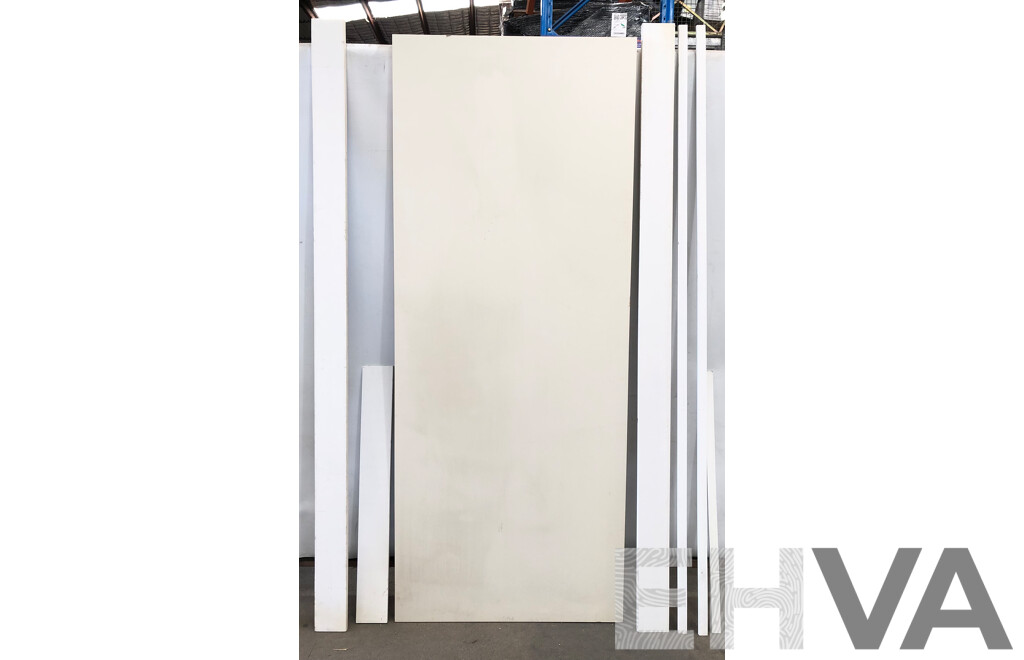 Hume Doors Sliding Cavity Door with Skirting