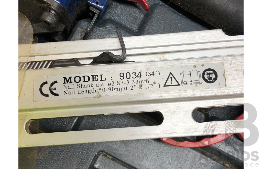 Project Air Pneumatic Nail Gun and Staple Gun Set
