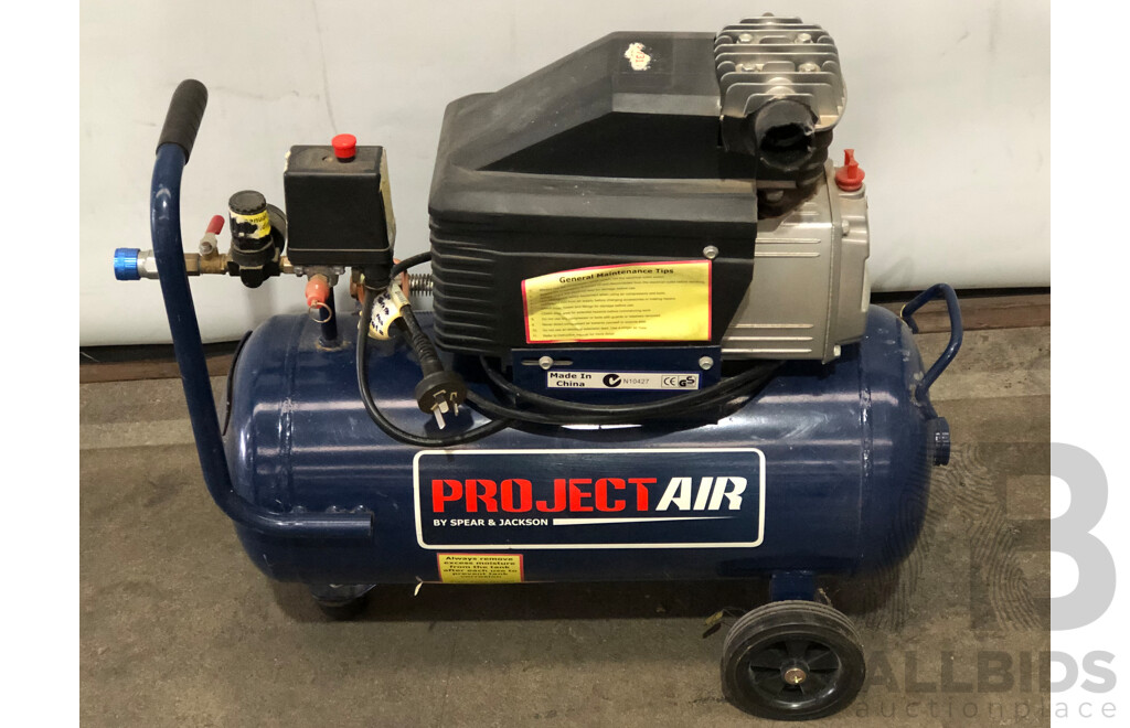 Project Air by Spear and Jackson Electric Air Compressor