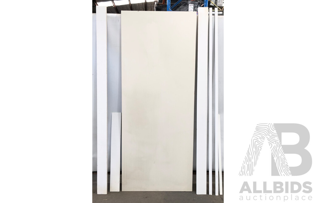 Hume Doors Sliding Cavity Door with Skirting