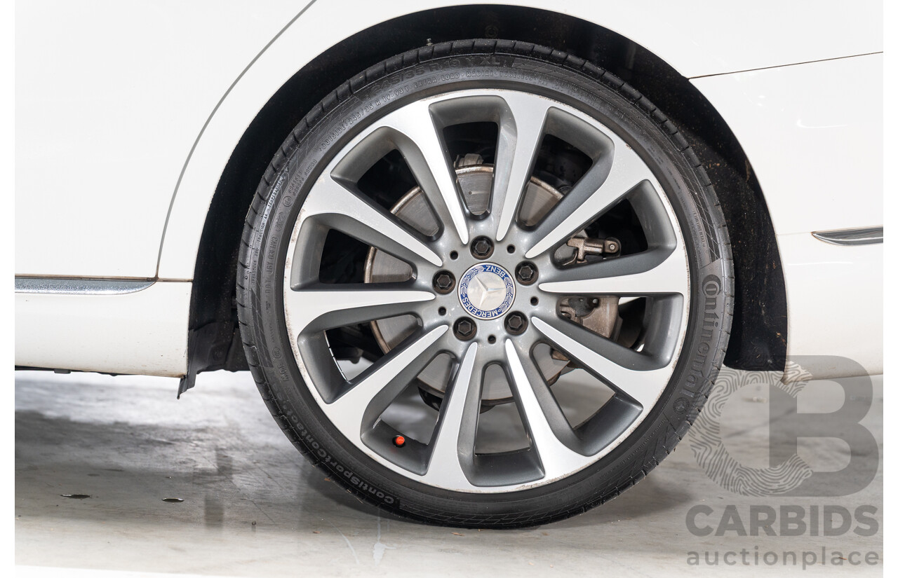 10/2014 Mercedes Benz C250 Bluetec W205 4d Sedan Polar White Turbo Diesel 2.1L