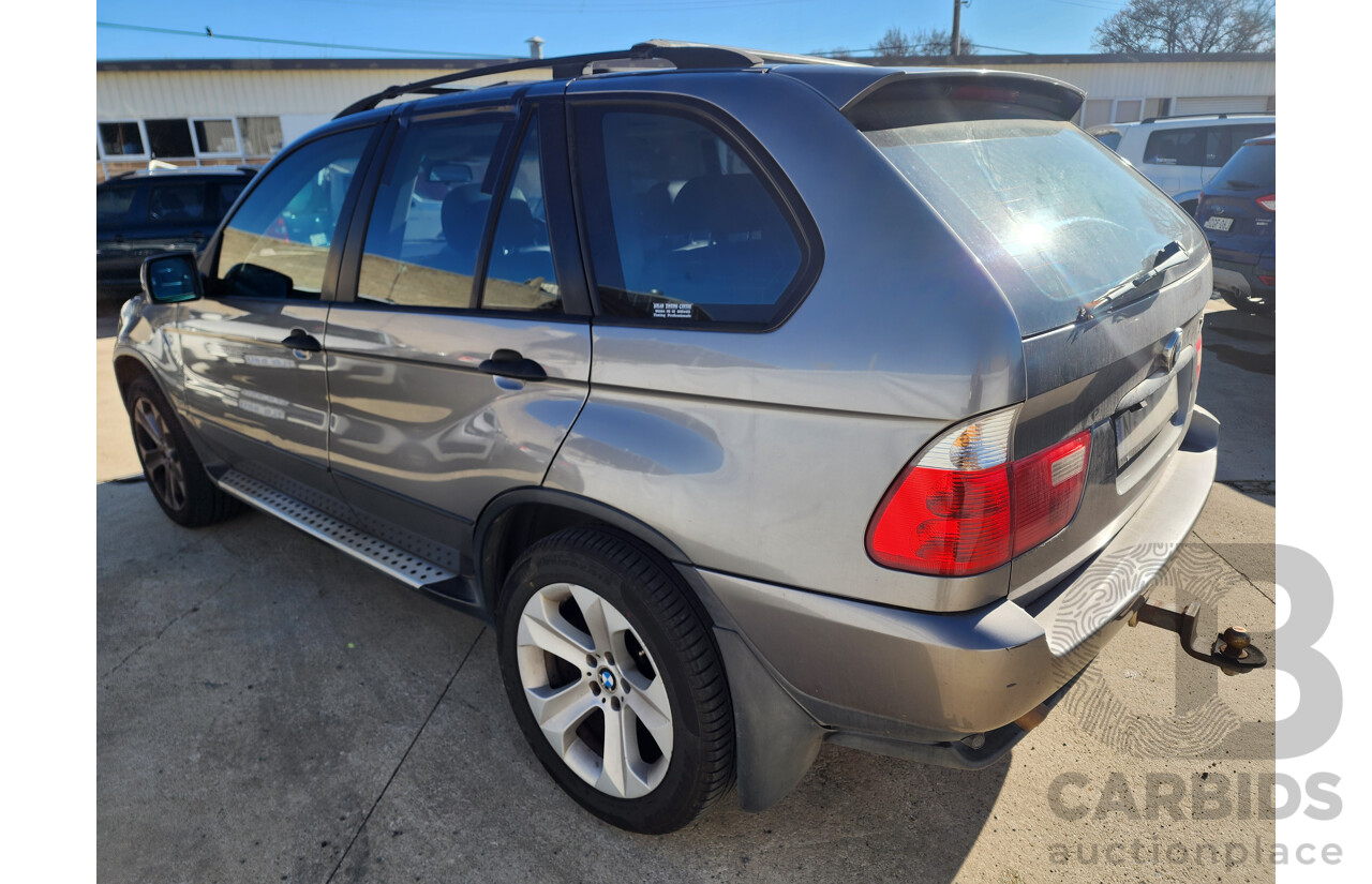 10/2006 Bmw X5 3.0i E53 MY06 UPGRADE 4d Wagon Silver 3.0L