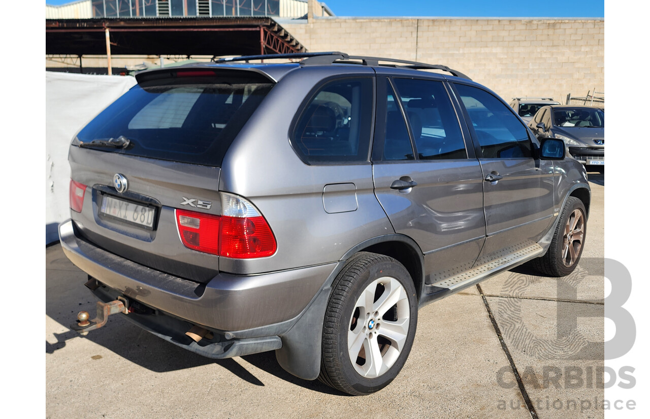 10/2006 Bmw X5 3.0i E53 MY06 UPGRADE 4d Wagon Silver 3.0L