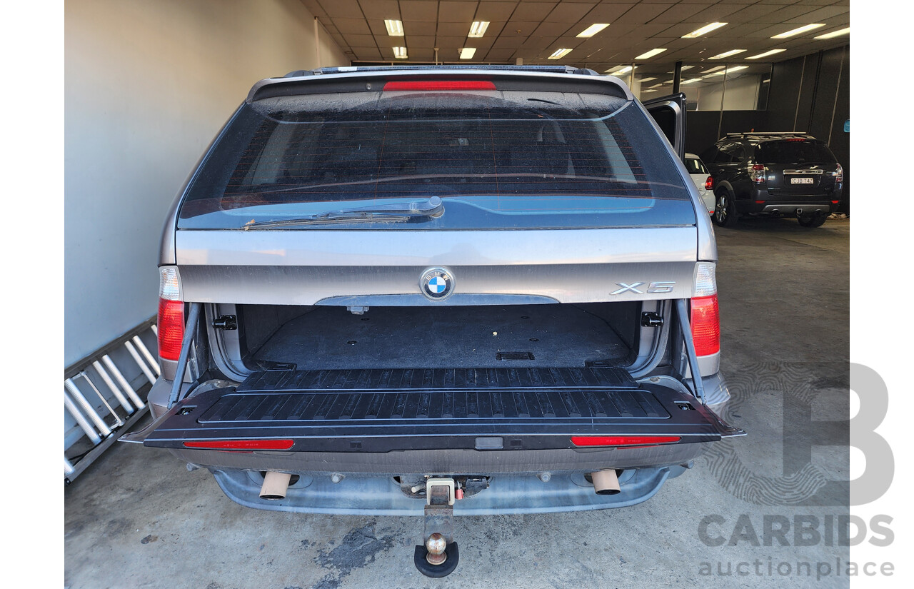 10/2006 Bmw X5 3.0i E53 MY06 UPGRADE 4d Wagon Silver 3.0L