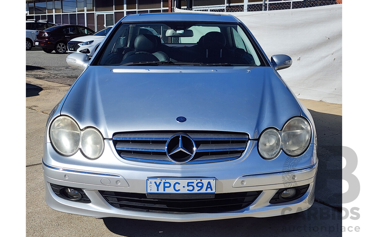 12/2006 Mercedes-Benz Clk350 Elegance C209 MY06 2d Coupe Silver 3.5L
