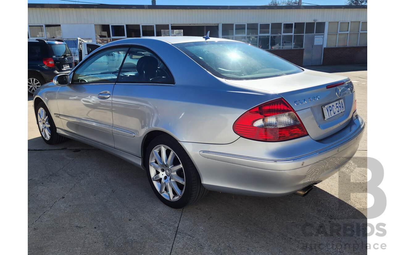 12/2006 Mercedes-Benz Clk350 Elegance C209 MY06 2d Coupe Silver 3.5L