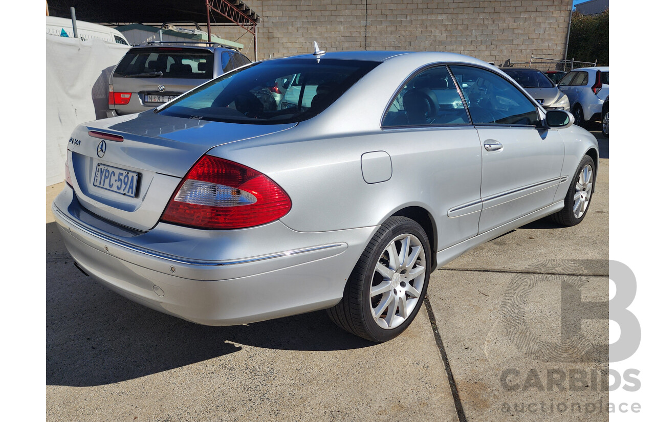 12/2006 Mercedes-Benz Clk350 Elegance C209 MY06 2d Coupe Silver 3.5L