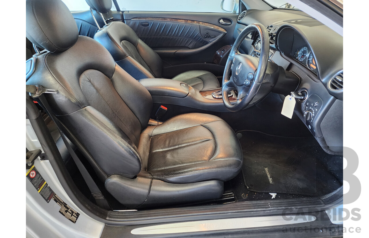 12/2006 Mercedes-Benz Clk350 Elegance C209 MY06 2d Coupe Silver 3.5L