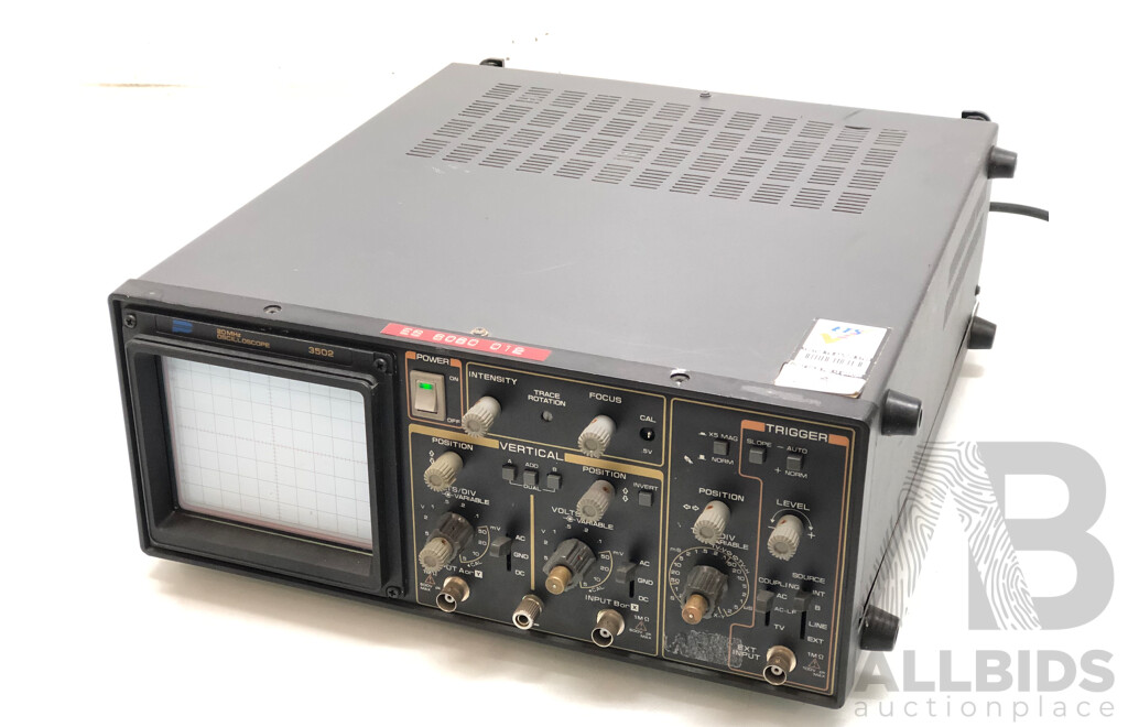 Hung Chang 3502 20MHz Dual Trace Oscilloscope